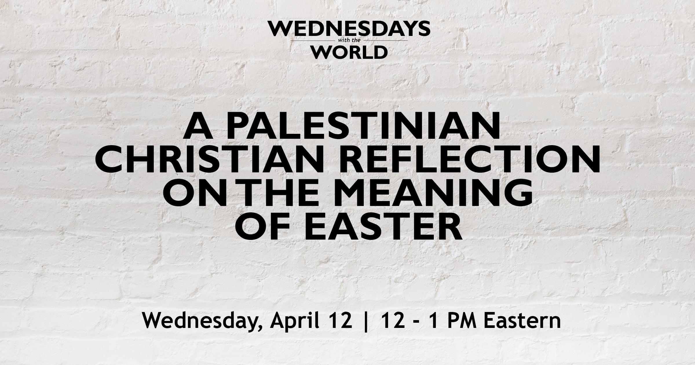 A Palestinian Christian Reflection On The Meaning Of Easter Global a-palestinian-christian-reflection-on-the-meaning-of-easter-global